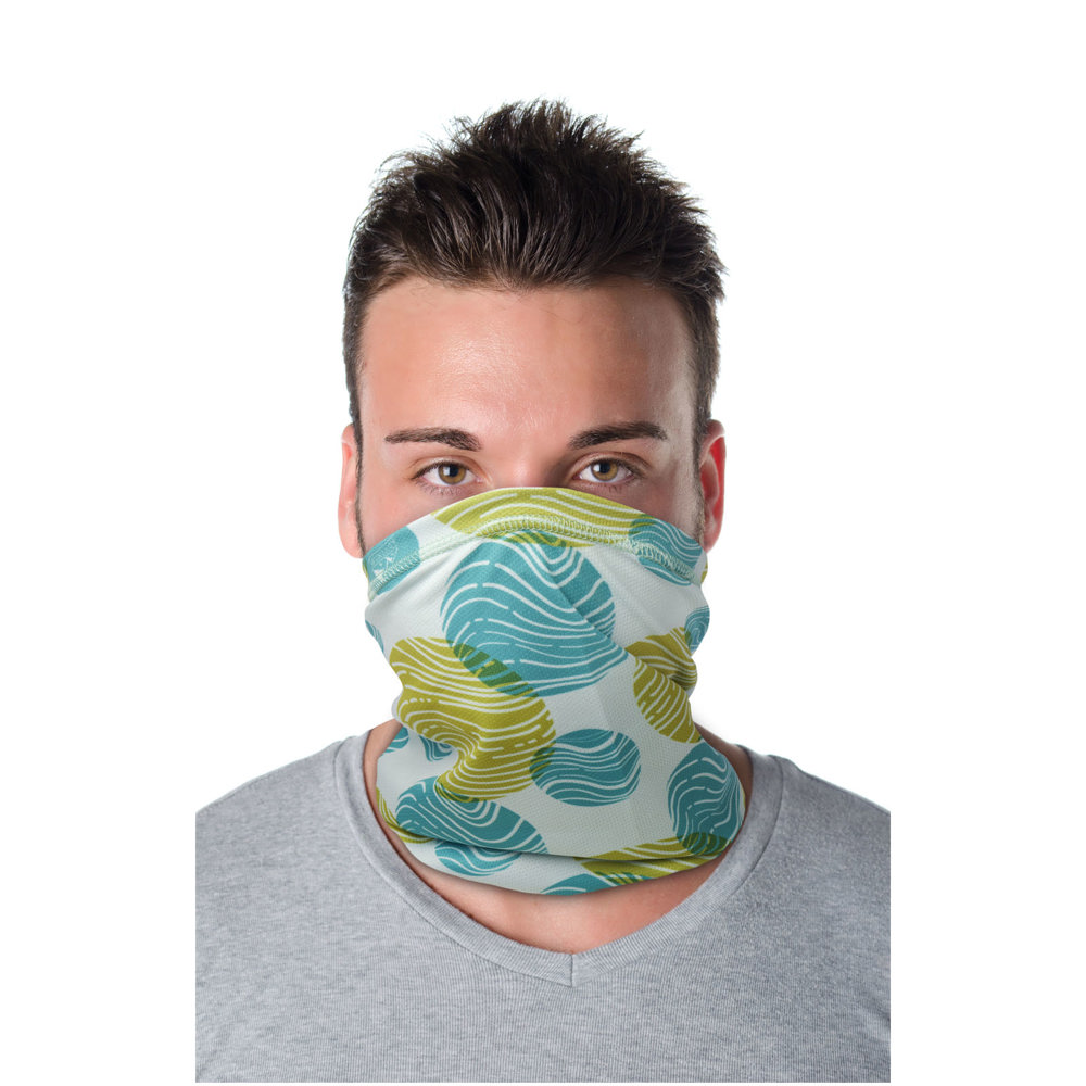 Mia Sublimation-Multischal mit Coolmax® und Säumen