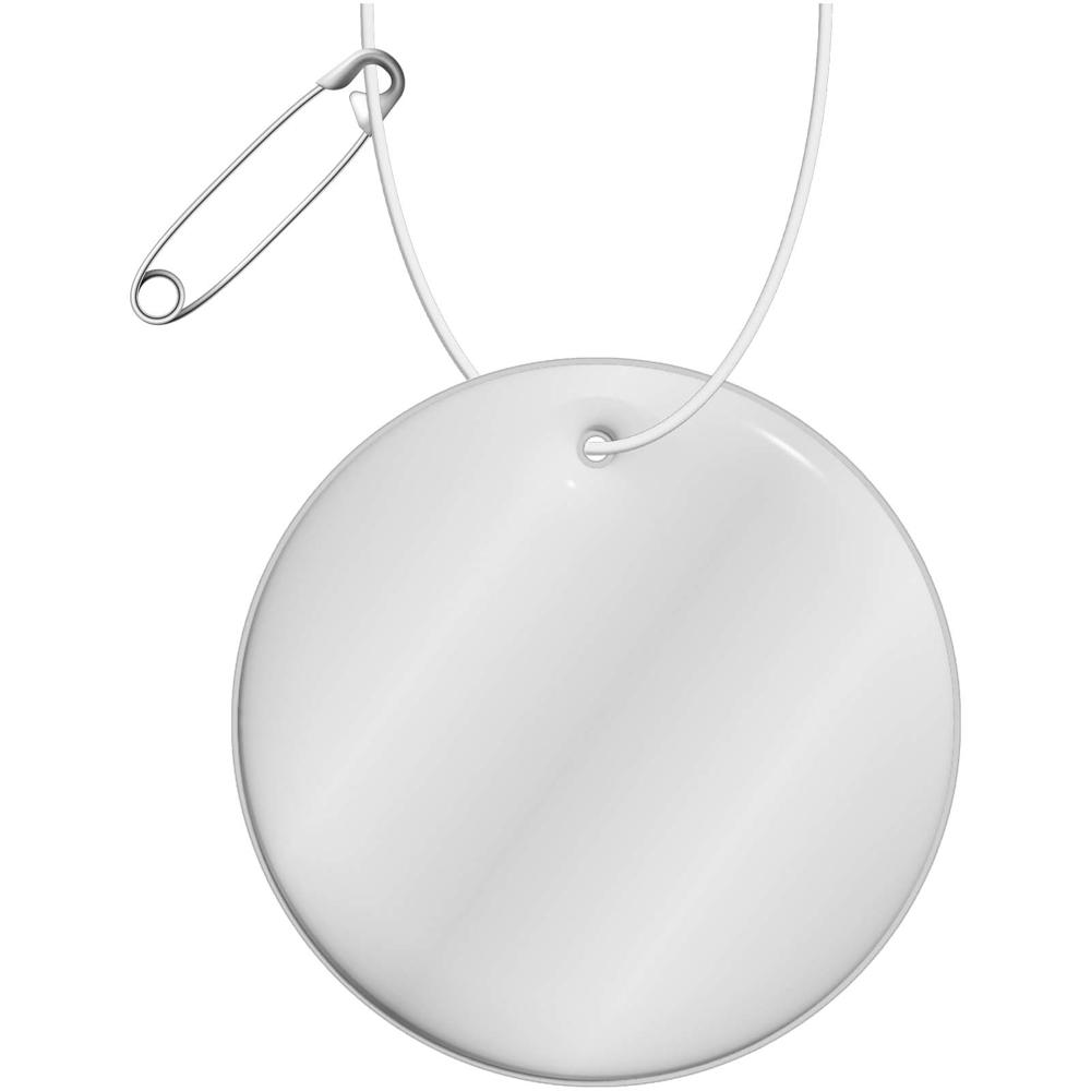 RFX™ H-16 runder, leichter, reflektierender PVC-Anhänger – medium