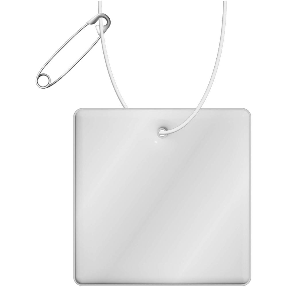RFX™ H-16 quadratischer, leichter, reflektierender PVC-Anhänger