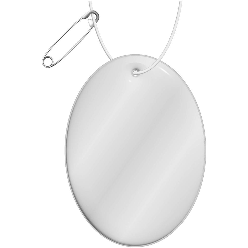 RFX™ H-16 ovaler, leichter, reflektierender PVC-Anhänger