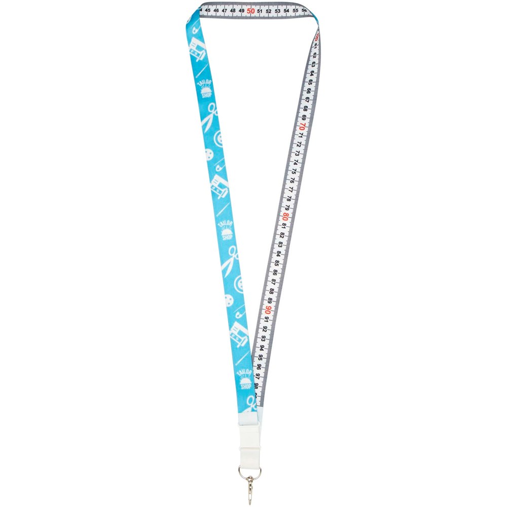 Isla 1 Meter RPET Sublimation Lanyard mit Sicherheitsverschluss